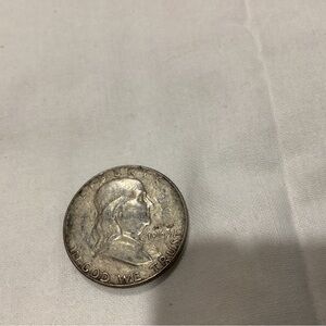 Vintage 1963 Franklin Half CIRC D